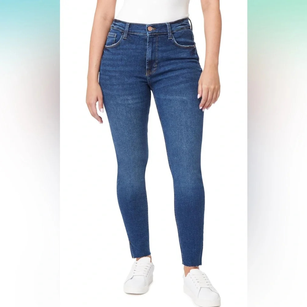 Kensie Jeans Vintage Luxe The Kelsey High Rise Skinny Womens 4/27 NWT